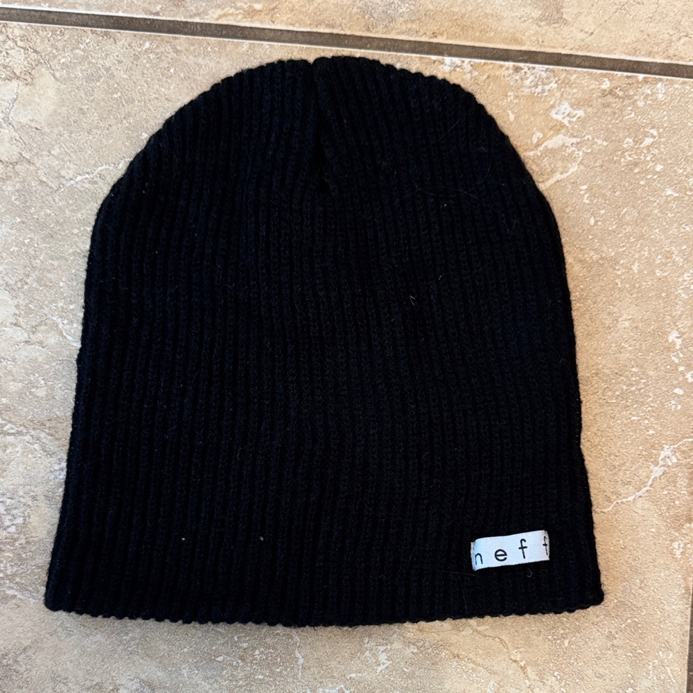 Neff Midnight Black Knit Beanie
